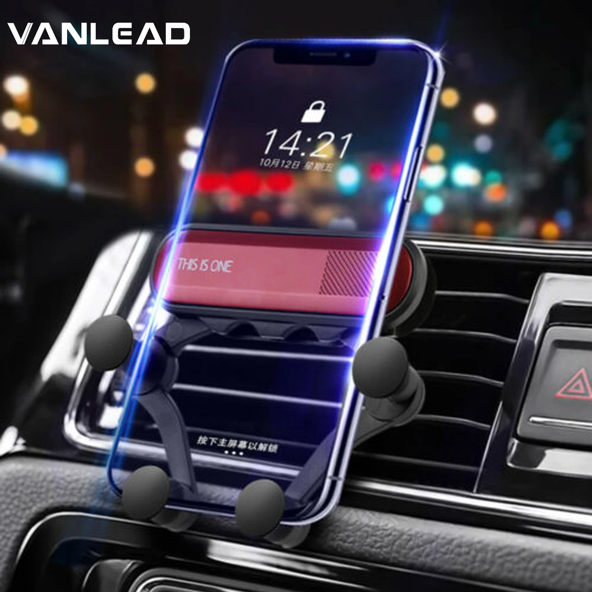 

Universal Car Phone Holder Gravity Mobile Phone Mounting Bracket 360 Degree Rotation Bracket Socket Clip For Huawei Iphone Plus