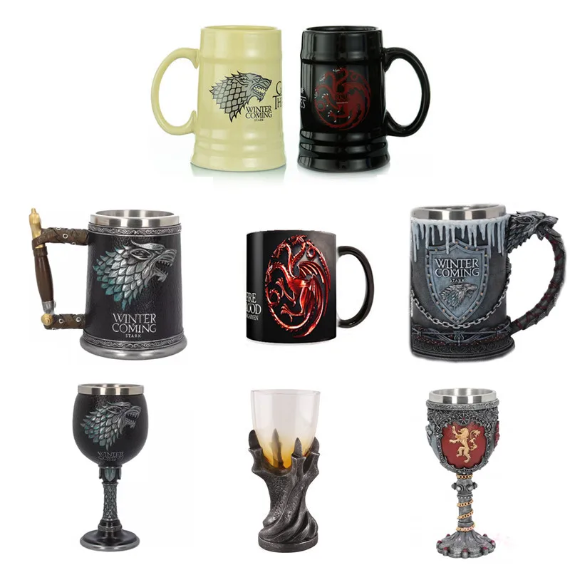 

Game of Thrones Coffee Mugs Tea Cups and Mugs Creative Mark Fire and Blood