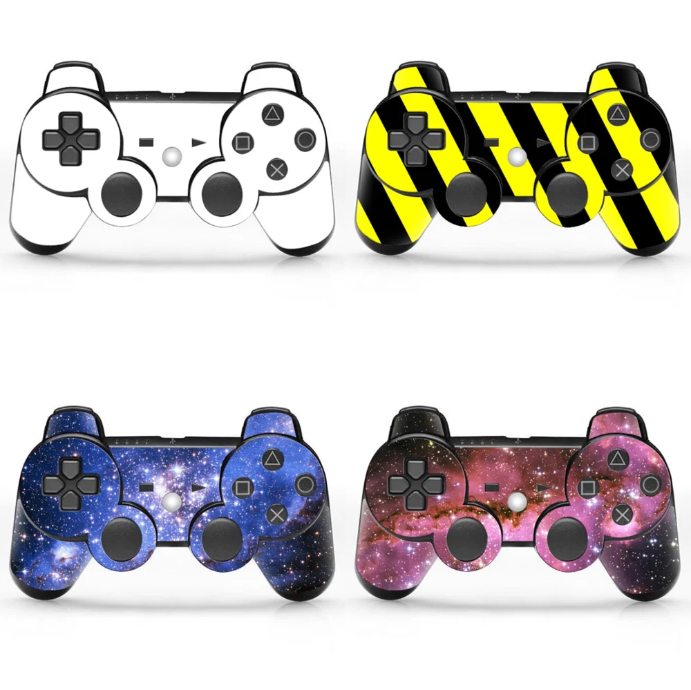 2 шт./лот звездного неба и corful дизайн для ps3 контроллер скины play station 3 наклейка