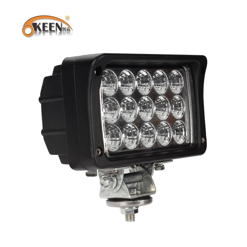 OKEEN 6 дюймов 45 Вт светодиодный свет бар 12 V-30 V Светодиодный дальнего света для бездорожья световая для лодки для легких грузовиков и прицепов ATV светодиодный фонарь Водонепроницаемый