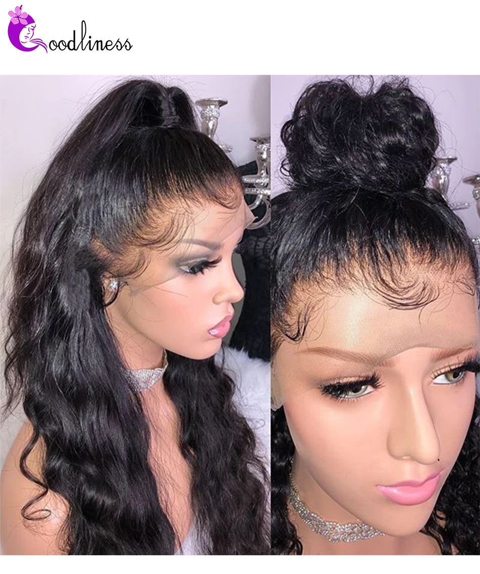 body wave lace front wig