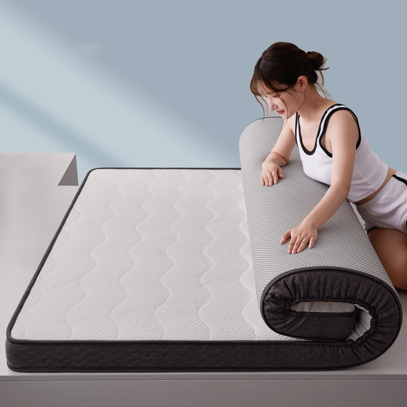 Tapicería de colchón de espuma Tatami, plegable para habitación de alquiler, cama doble especial, colchón espesante|Colchones| -