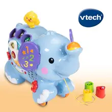 VTech Pull& Play игрушка-слон с звуками животных для детей 12-36 месяцев