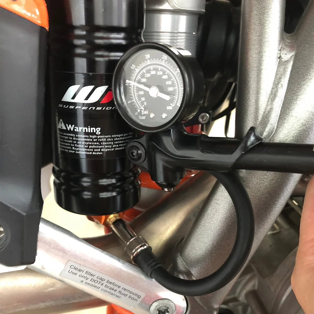 Газовый клапан WP для задней подвески 64 мм KTM 85 125 150 250 350 450 500 SX SXF EXC EXCF XC XCF XCW XCFW