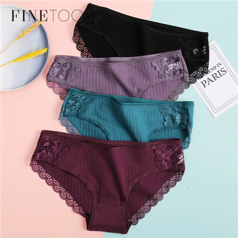 Women's Lace Soft Underpant Underwear Knickers Cotton Panties Briefs Lingerie s 