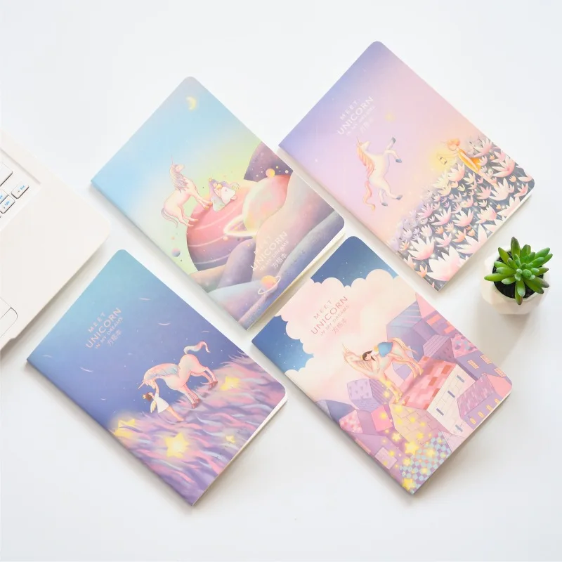 Harphia красочный блокнот сетка бумага стичинг книга Liconre dream 4 шт в упаковке