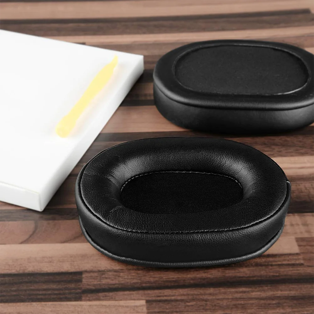 1 Pair Protein Leather Replacement Earpads Ear Pads Cushions for Shure SRH440 SRH840 SRH1440 SRH1840 Headphones