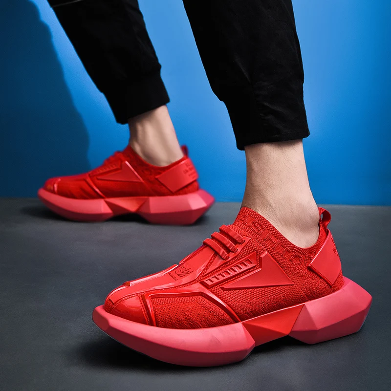 ARUONET/Роскошные Дизайнерские мужские кроссовки; стильная повседневная мужская обувь; Высококачественная Нескользящая мужская кожаная обувь; Calzado De Hombre