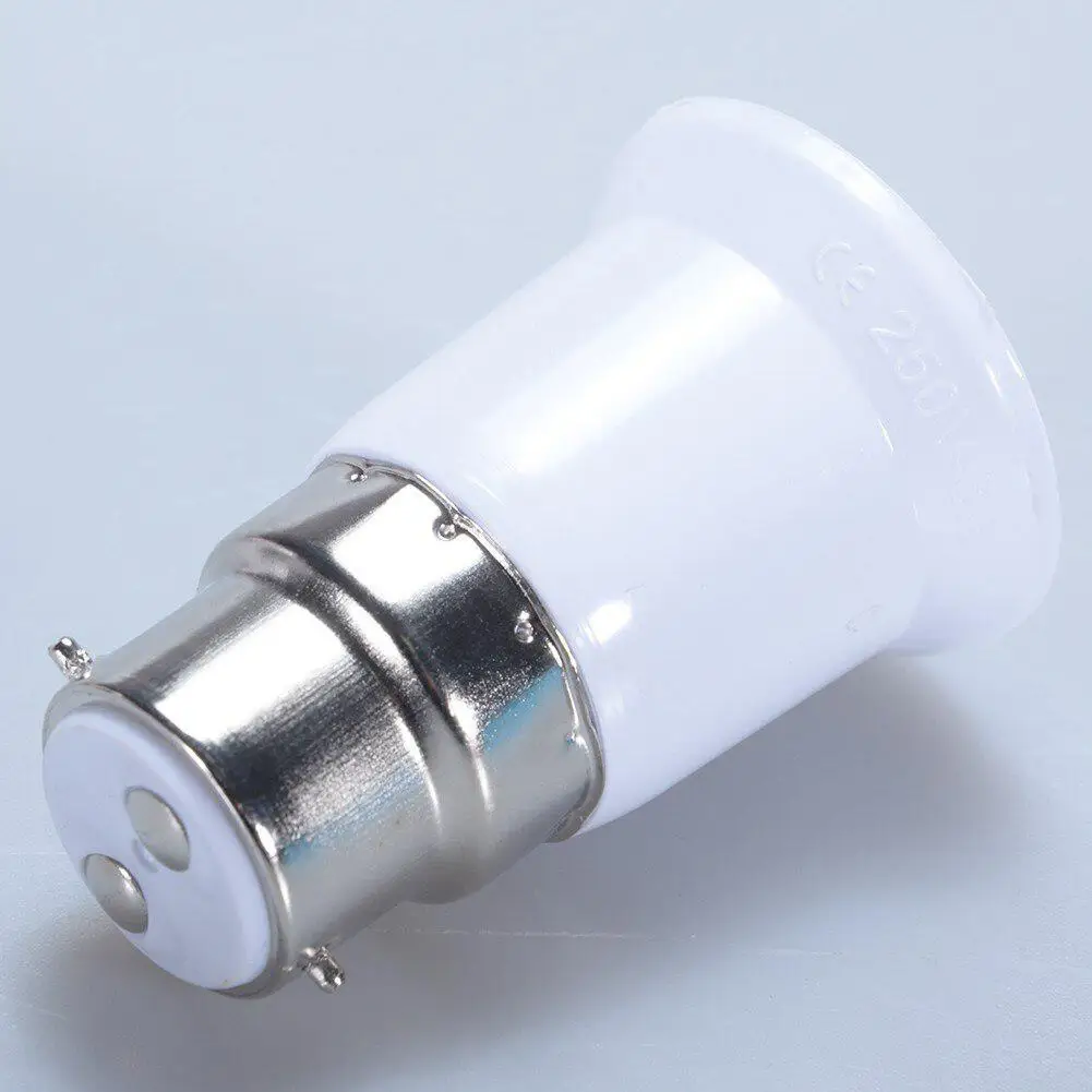 Socket Converter B22 to E27 Light Lamp Bulb