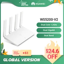 HUAWEI – routeur wi-fi sans fil WS5200 V2, 1200Mbps, double bande, 2.4GHz, 5GHz, Port GE, contrôle via application, installation facile, Version internationale