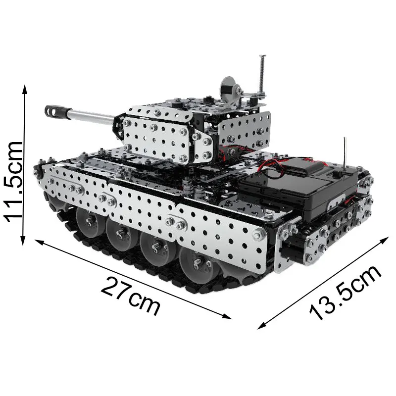 Rc игрушечный танк автомобили с дистанционным управлением Модель шасси сборный