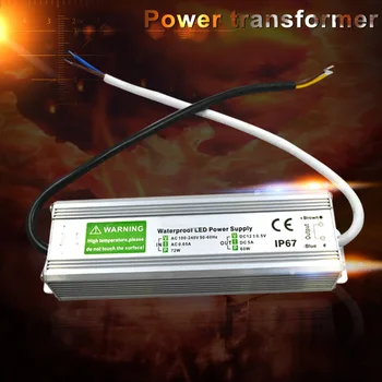 

2019 Hot 12V Outdoor Waterproof Transformer Power Supply Adapter LED Light Driver S7 #5