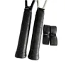2pcs Retail ZARSIA PU Leather Tennis Racket Replacement Grip Thick Leather Handle Grip for Tennis Racquet 3