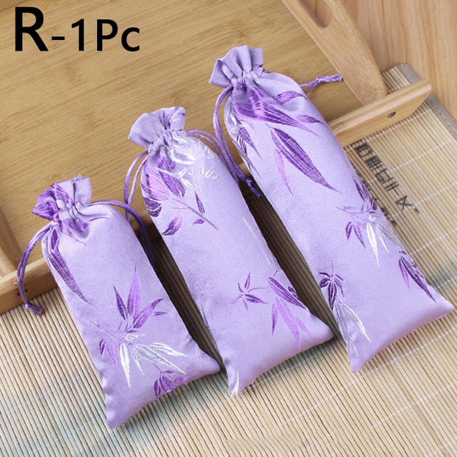 Embroidery Satin Drawstring Gift Bag Silk Jewelry Packaging Bags Christmas Wedding Gift Decor Pouches