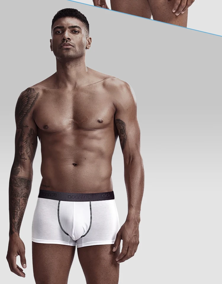 Ropa Interior Hombre мужские трусы-шорты из хлопка Нижнее белье для мужчин боксеры Homme Мужское нижнее белье боксеры шорты мужские боксеры сексуальные боксеры шорты AD322