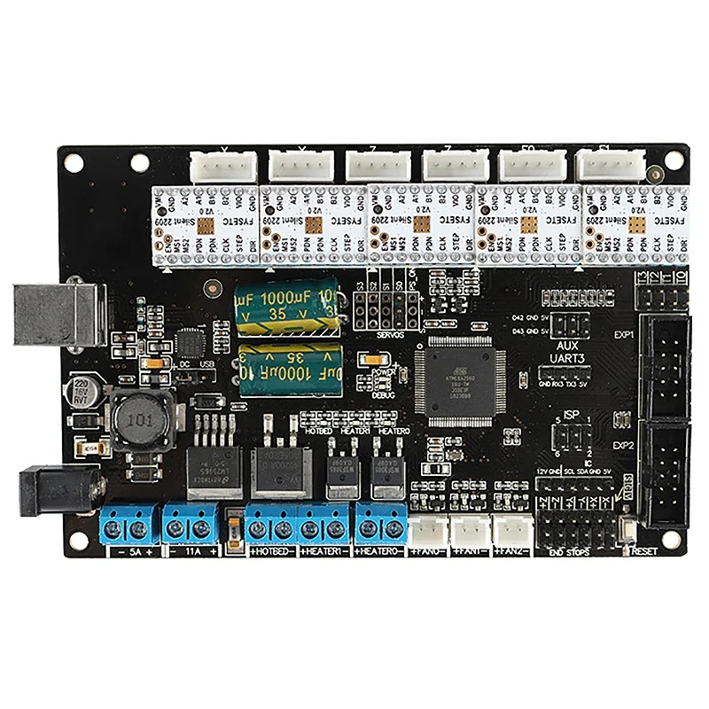 Аксессуары для 3D принтера материнская плата Trigorilla + Tmc2209 Mega2560 Ramps1.4 обновление Reprap