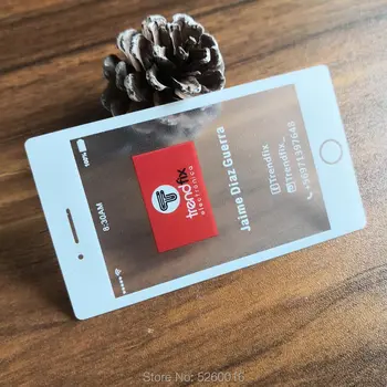 

90 x 51 mm Frosted Custom Transparent PVC Visit Cards Customized Clear Business Card Printing with White Underink