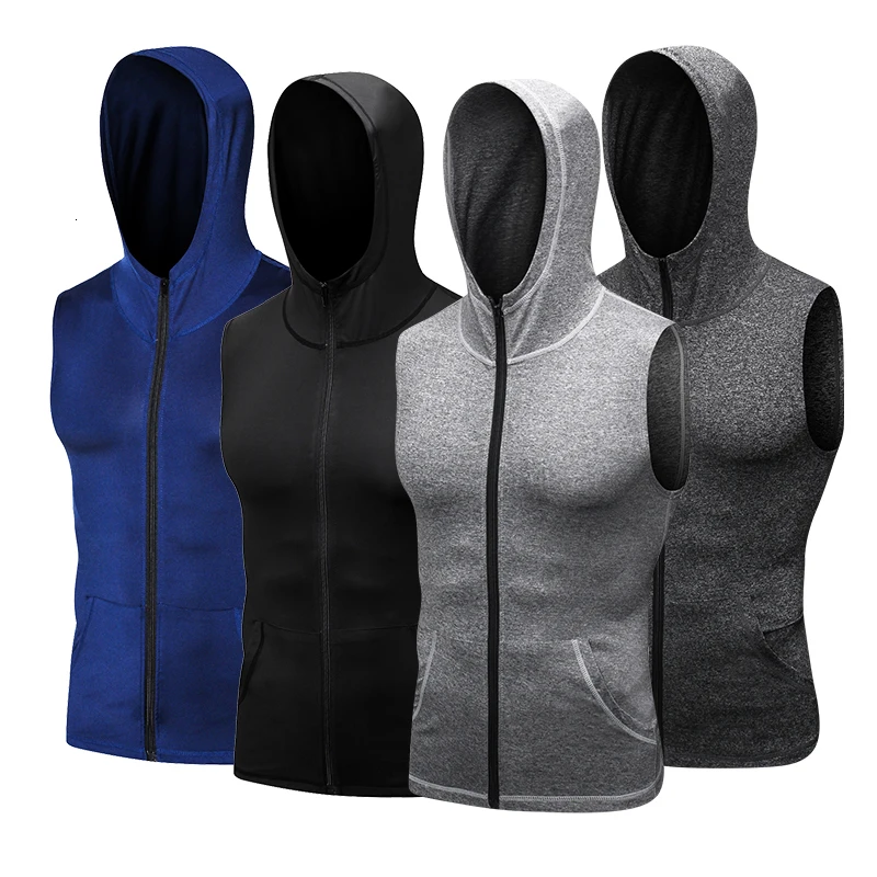 Fanceey Rashguard мужской жилет для бега, майка без рукавов для спортзала, фитнеса, спорта, обтягивающие компрессионные футболки для спортзала, высо... Fanceey Rashguard мужской жилет для бега, майка без рукавов для спортзала, фитнеса, спорта, обтягивающие компрессионные футболки для спортзала, высо...