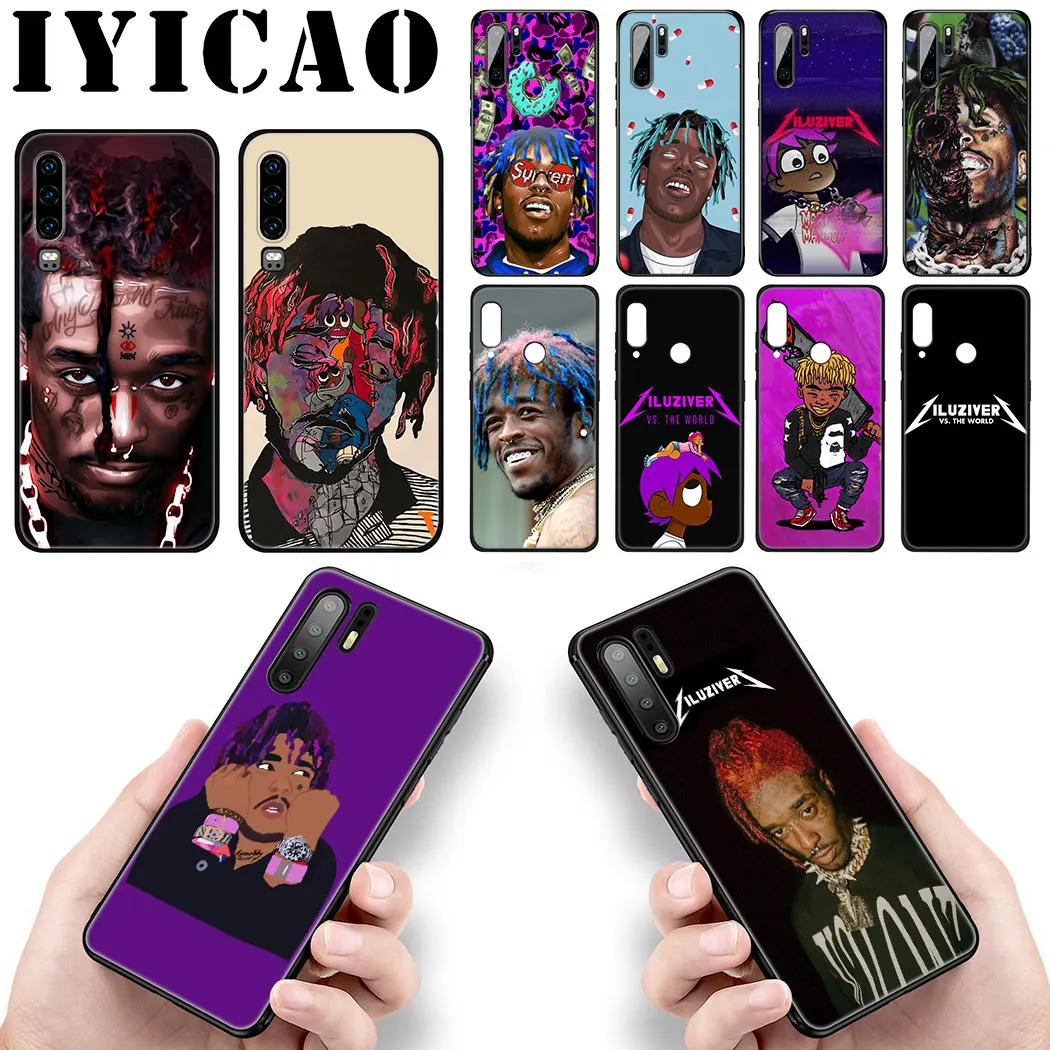 IYICAO Lil uzi VERT Rapper Мягкий силиконовый чехол для huawei P Smart Z P30 P20 P10 P9 Lite Pro Чехол