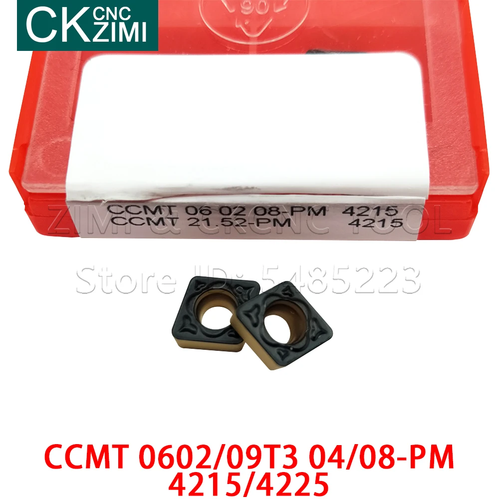 grinding spindle CCMT060204-PM CCMT060208-PM CCMT09T304-PM CCMT09T308-PM 4225 4215 Carbide inserts Indexable External Turning Tools CNC for steel hydraulic vise