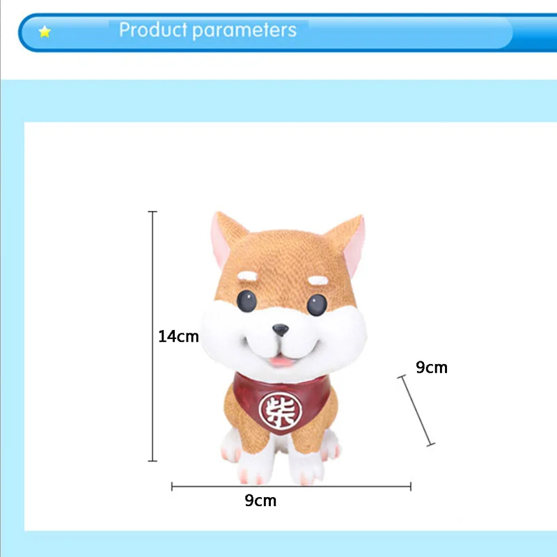 Симпатичная большая собачья копилка, Alcancias, смола, Шиба-ину, депозит, копилка для денег, копилка, копилка, коробка для бумажных денег для детей
