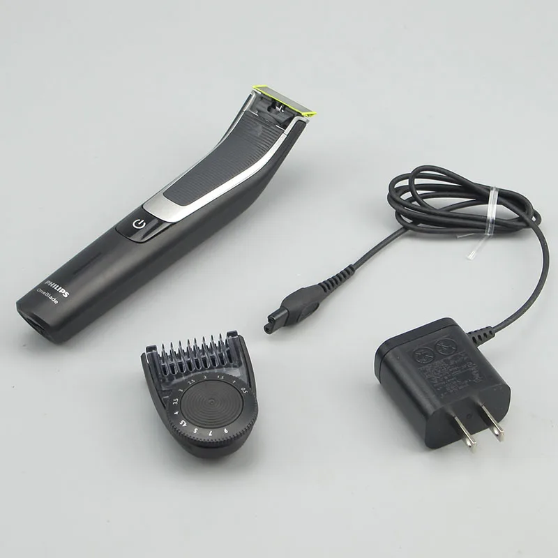 Профессиональная моющаяся Электробритва Philips QP6510 с комфортной режущей системой 60 мин беспроводное использование/Зарядка 1 ч для Мужской бритвы