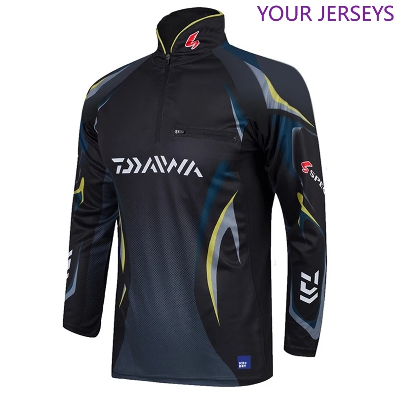 

2020 New Long Sleeved Fishing Clothes Quick-dry Shirts Breathable Fishing Jersey Bamboo Fiber Summer Fisherman Clothing DAIWA