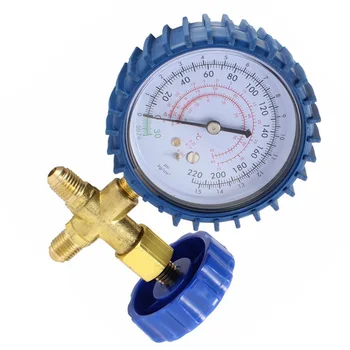 

Single Manifold Gauge Valve With Rubber Protective Guard 220psi CT-466 10.8mm