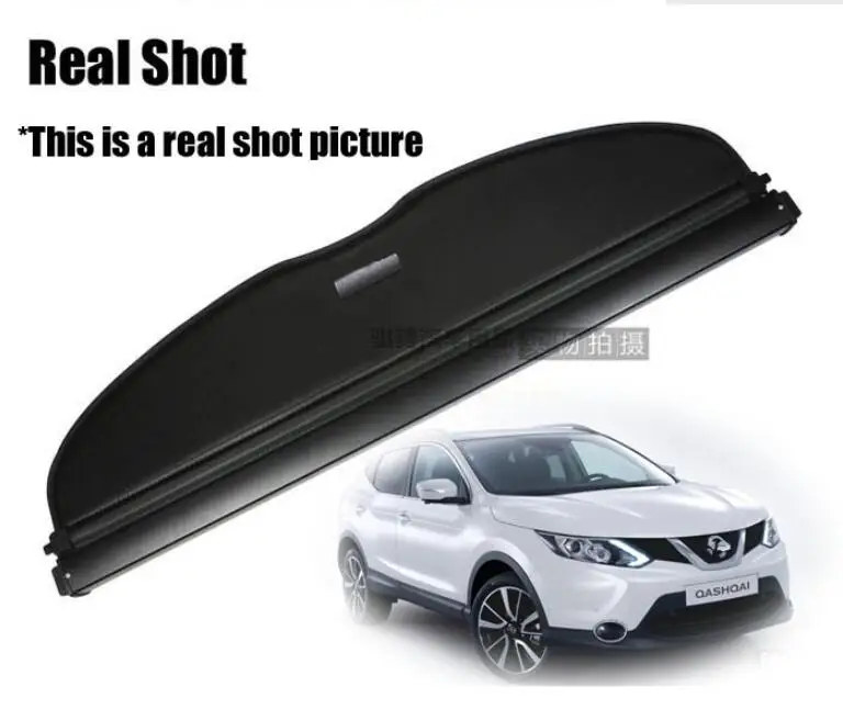 Для Nissan Qashqai J11 абсолютно! Тканевый защитный чехол для багажника черного цвета