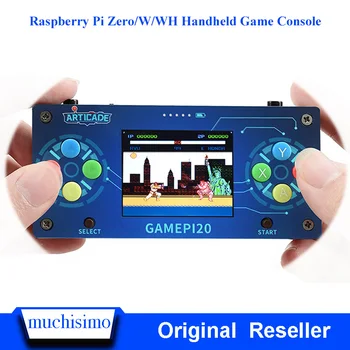 

DIY Handheld Game Console with Raspberry Pi Zero WH 2.0 Inch Screen Gamepi20 Game Player Portable Video Game Consoles