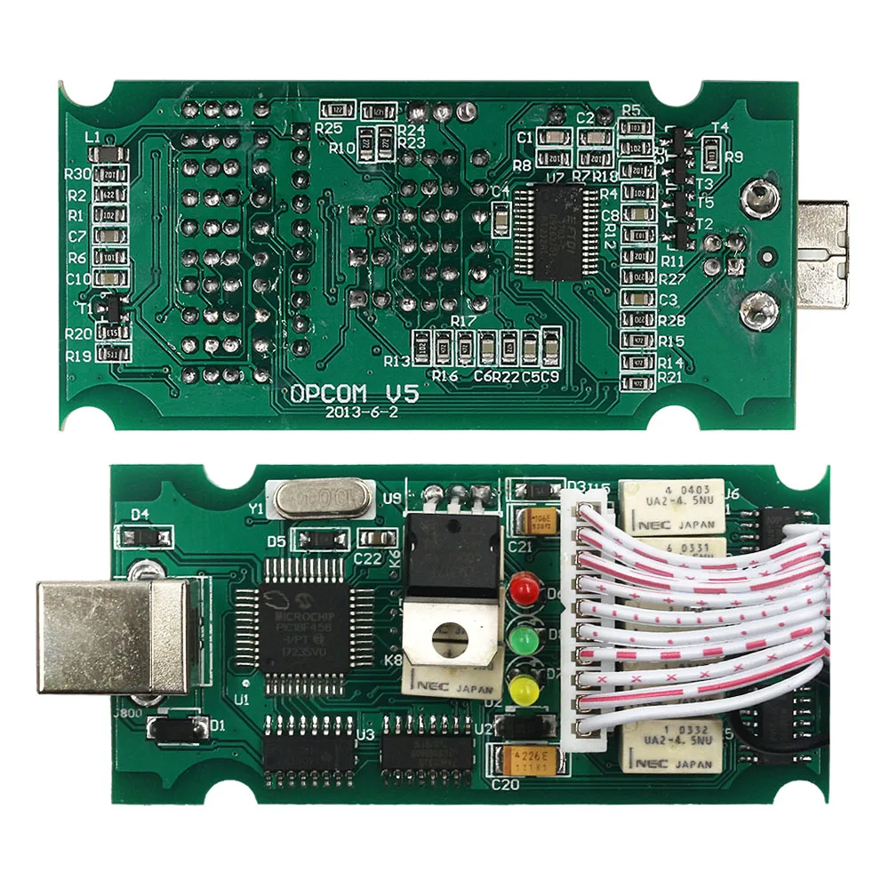 OPCOM 1,99 1,70 1,59 автомобильный диагностический кабель OP-COM OBD2 сканер с PIC18F458 FTDI чип для автомобиля Opel OBD 2 OBD II Интерфейс