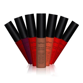 

Matte Lip Gloss Lip Makeup 34 Colors Velet Nude Waterproof Lipgloss Matte Lipstick Liquid Lipstick Long lasting Lip Tint
