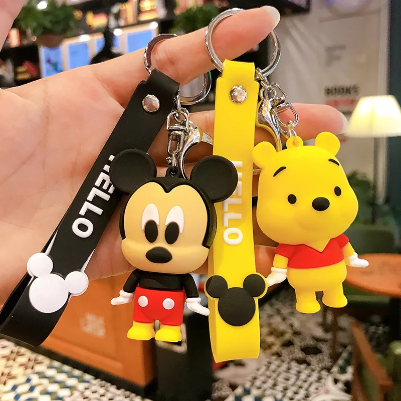 Disney Микки Мышь Минни Дональд Дак ромашка творческий брелок игрушка машина пара