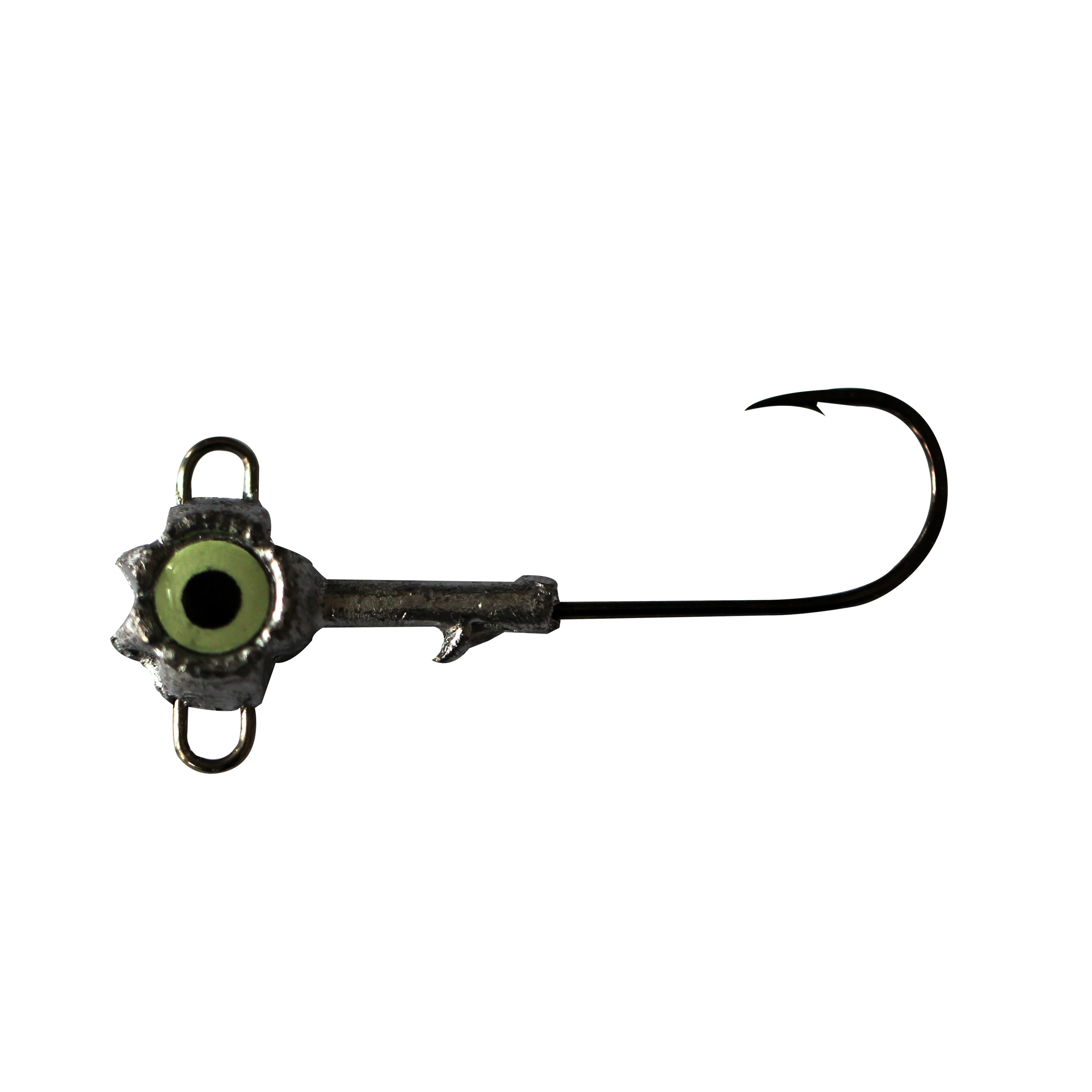 Fishing hook 5pcs 10g long shank fishing hooks worm Jig lead head Luminous eye carp Tackle Accessories | Спорт и развлечения
