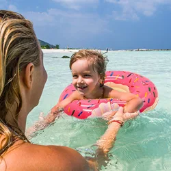 70 Cm Inflatable Swimming Ring Donut Pool Float for Adult Kids Pvc Swimming Mattress Rubber Ring Swimming Toys Pool Accessories