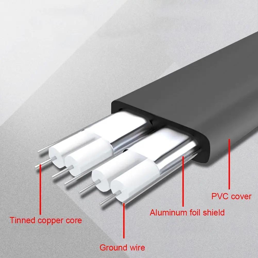 

New Durable High Speed SATA 3.0 6Gb/s 26AWG HDD Hard Cable Cable Data For Computer Straight Drive Signal Data Cable 40cm SA M0S9