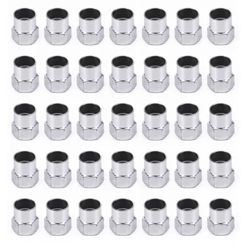 

100 X Car Wheels Tire Valve Stem Cap Lid Air Dust Cover Protector 9.4*12mm