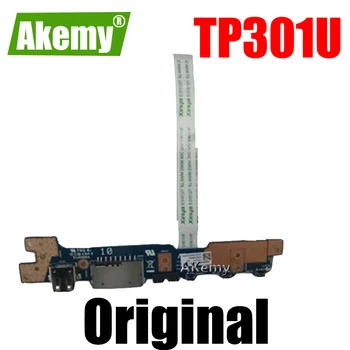 

original for TP301U TP301UA TP301UJ POWER BOTTON switch USB SD card Reader IO BOARD test good free shipping