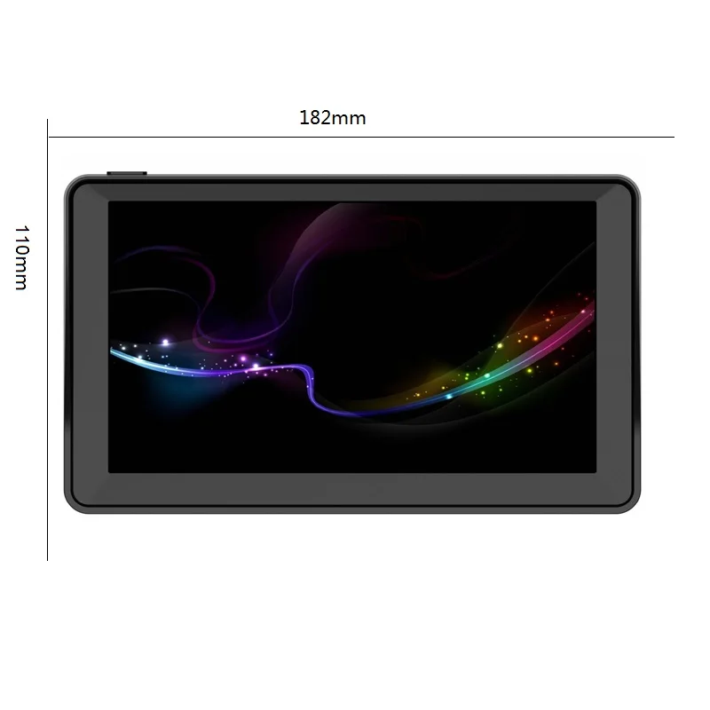 Sistema di navigazione GPS per auto da 7 pollici con parasole 256 16 GB per camion Sat Navigator Trasmettitore FM Mappe gratuite - Image 3