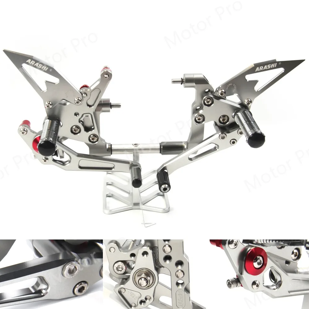 Регулируемые подножки для Ducati 899 Panigale аксессуары для мотоциклов ног Peg Rearset 1199 1199R 1199S Superleggera R S