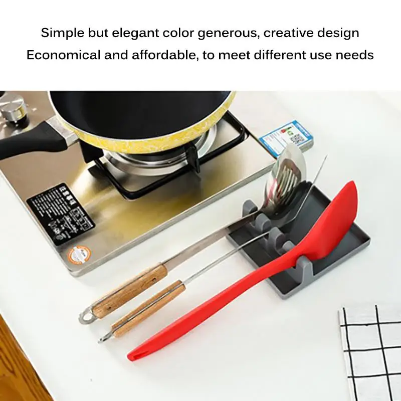 

Silicone Multi-purpose Silicone Resting Mat Spoon Spatula Placement Pad Putting Pad Cookware Cocina Venta Caliente