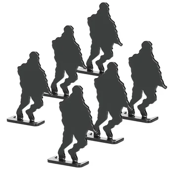 

Iron Airsoft Shooting Target Sniper Army Style (6pcs/pack) Paintball Accessories for Practicing/ Airsoft/Shooting HS36-0017