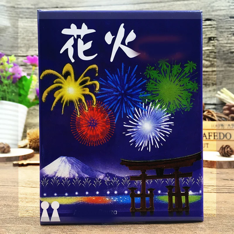 Настольная игра HANABI с карточками для 2-5 игроков легко играть в веселую игру