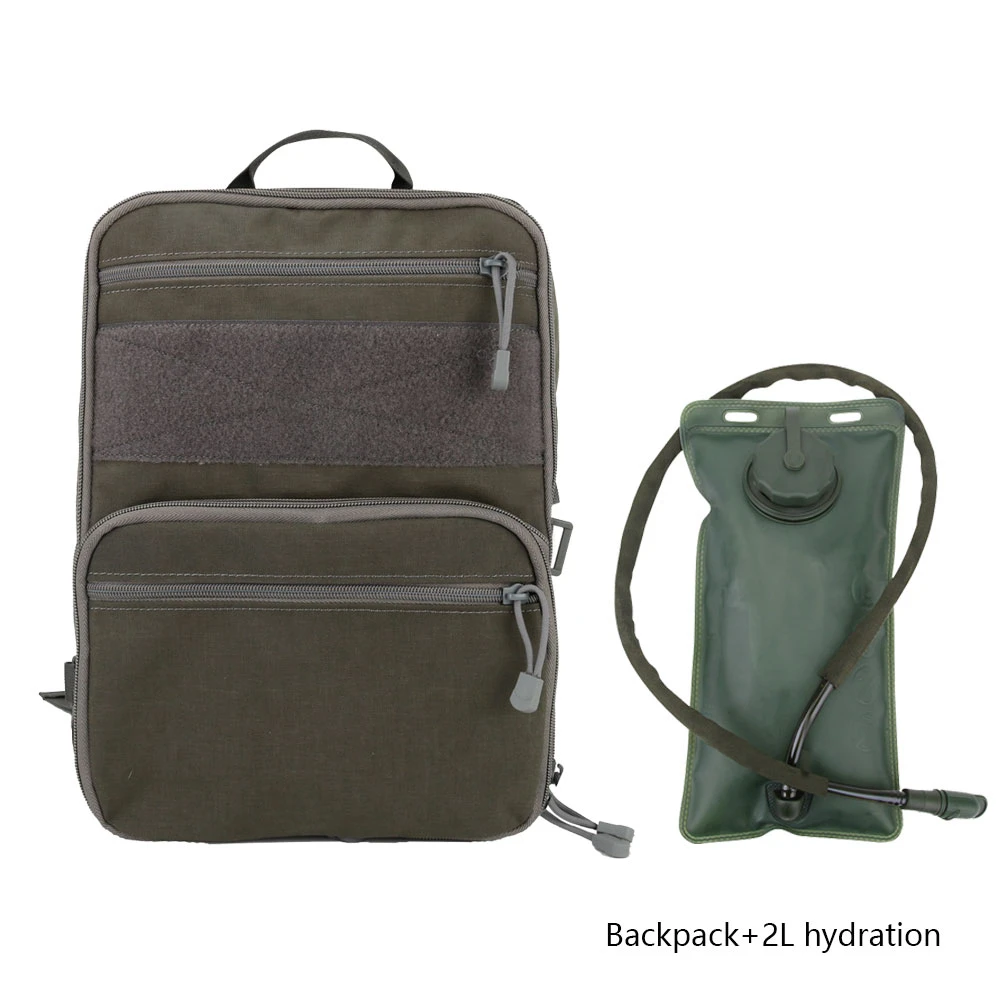FG2L Molle военный тактический гидратационный походный рюкзак, походный нейлоновый Пейнтбольный охотничий 2л 2.5л 3л сумка для пополнения воды Hydrapak - Цвет: FG2L