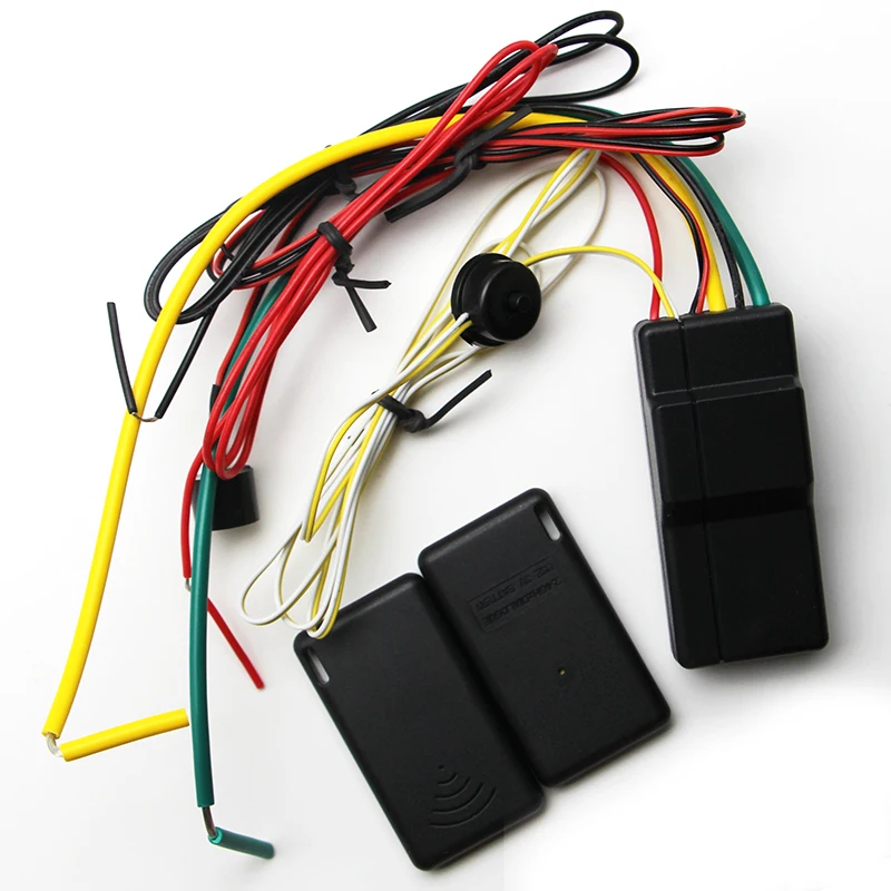 RFID 2,4 ГГц Беспроводная система иммобилайзера для автомобиля блокировка двигателя защита от угона Интеллектуальная цепь отключение с g-сенсором сигнализация авто EL-1