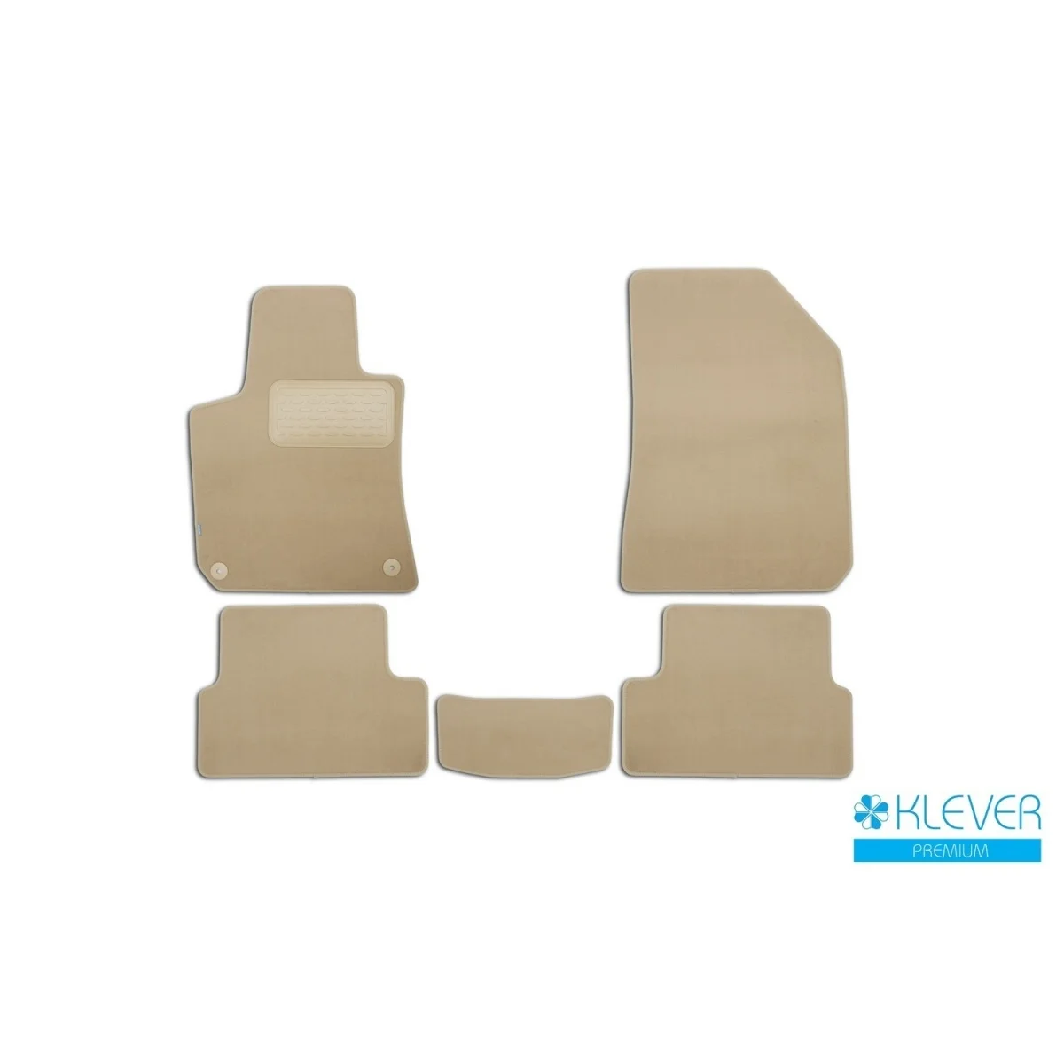 Коврики в салон klever premium peugeot 308->, хб., 5 шт.(текс