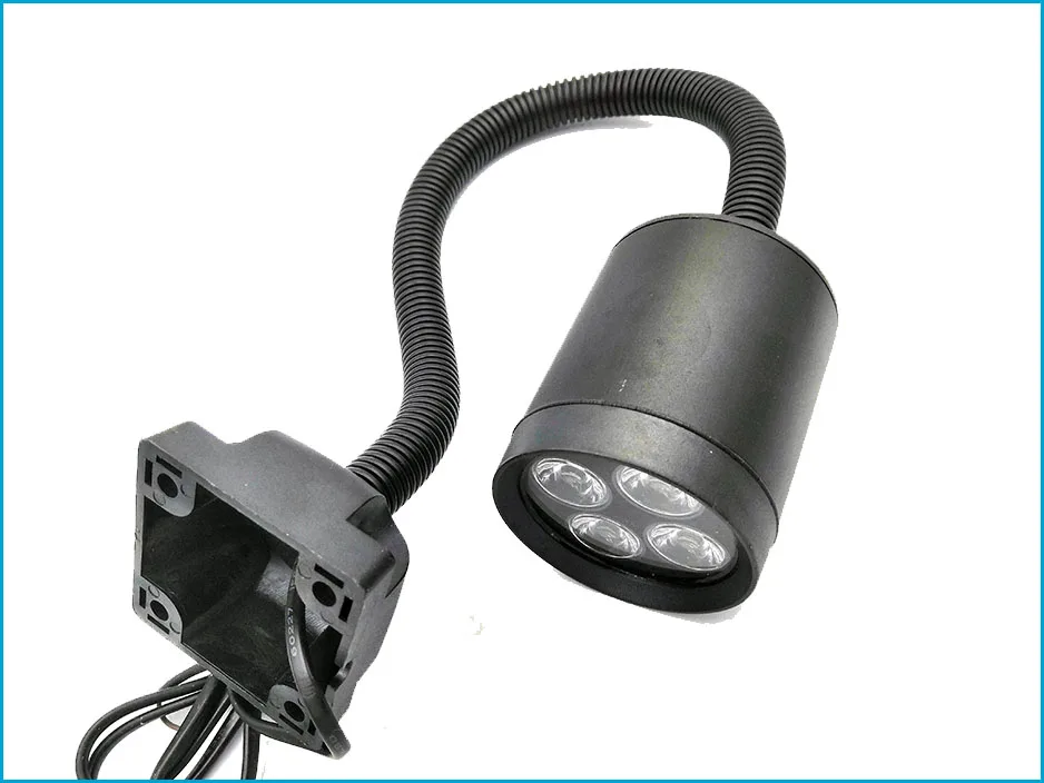 HNTD 4W LED Soft Rod Light 24V 220V Waterproof  IP66 CNC Machine work lighting TD03 LED Spotlights Hot sale Free shipping 7