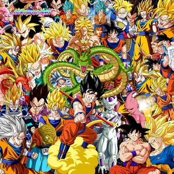 

Dragonball Children Birthday Party Son Goku Photography Background Decor Baby Shower Photo Booth Studio Prop Photocall Backdrop