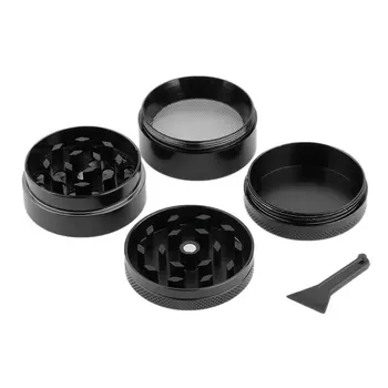 

Portable 4 Layers Mini Aluminum Alloy Herbal Herb Cigar Tobacco Grinder Smoke Smoking Crusher Hand Muller Gadget