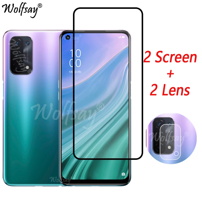 2/4Pcs Screen Protector Glass For OPPO A98 5G Tempered Glass Film -  AliExpress